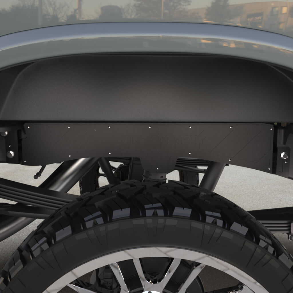 TSOiD 20+ GM 2500 Rear Frame Overlays - Personalized