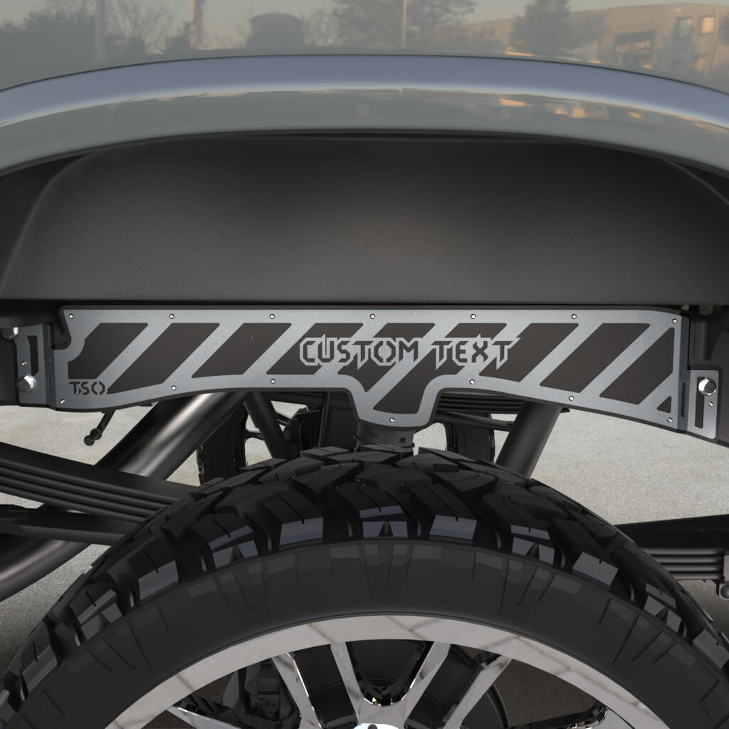 TSOiD 20+ GM 2500 Rear Frame Overlays - Personalized