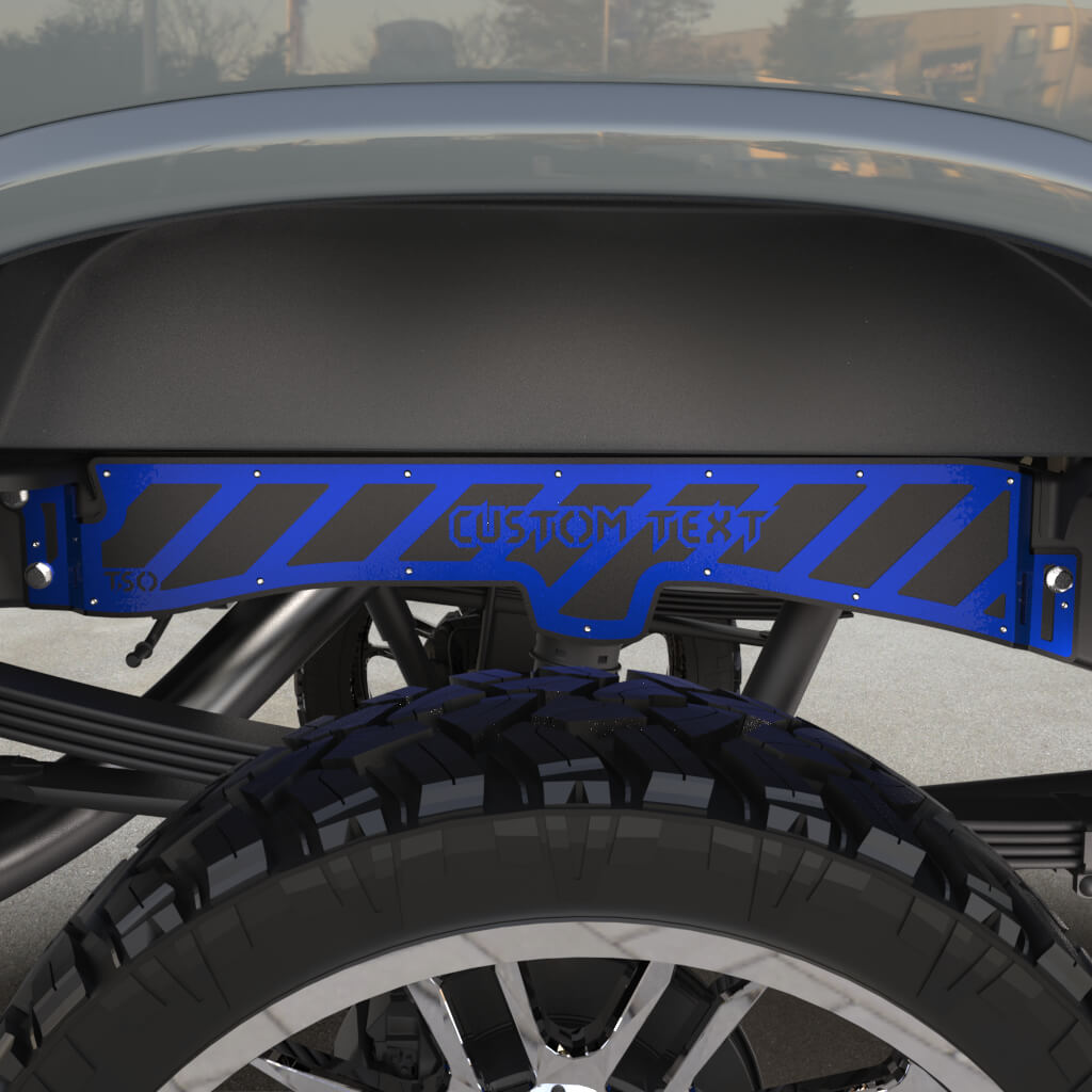 TSOiD 20+ GM 2500 Rear Frame Overlays - Personalized