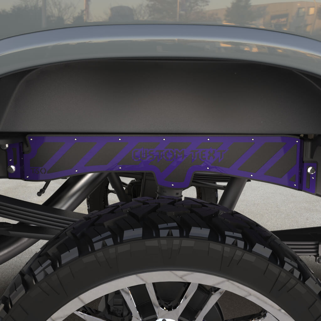 TSOiD 20+ GM 2500 Rear Frame Overlays - Personalized