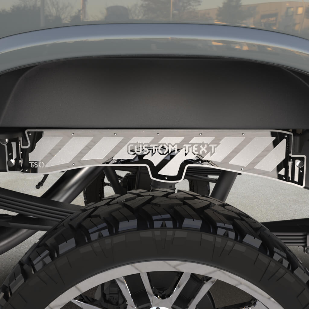 TSOiD 20+ GM 2500 Rear Frame Overlays - Personalized