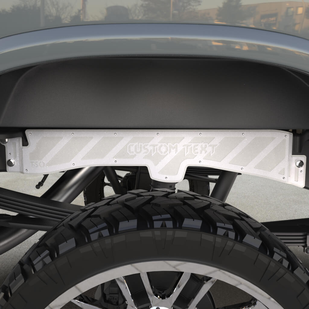 TSOiD 20+ GM 2500 Rear Frame Overlays - Personalized