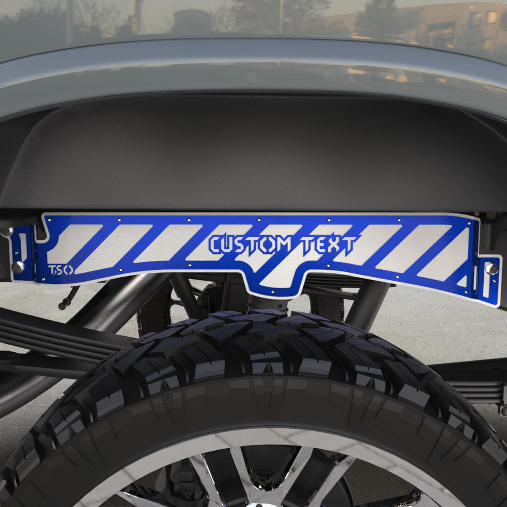 TSOiD 20+ GM 2500 Rear Frame Overlays - Personalized