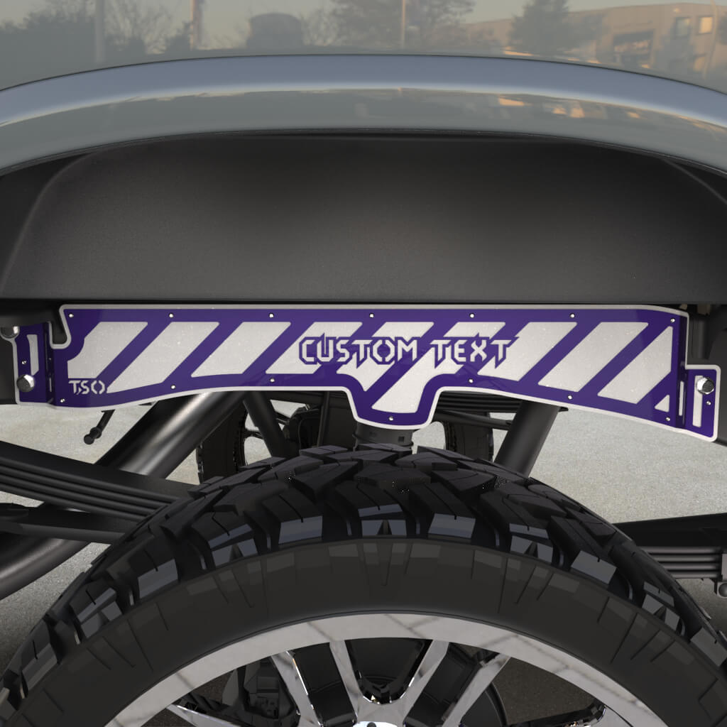 TSOiD 20+ GM 2500 Rear Frame Overlays - Personalized