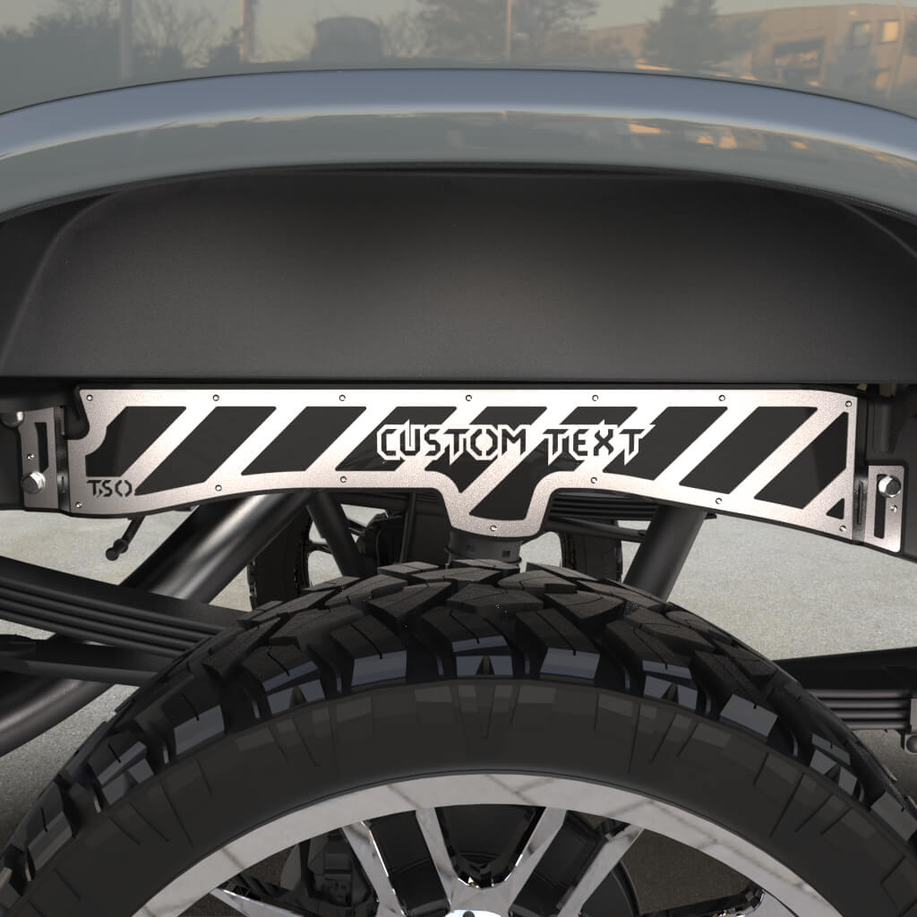 TSOiD 20+ GM 2500 Rear Frame Overlays - Personalized