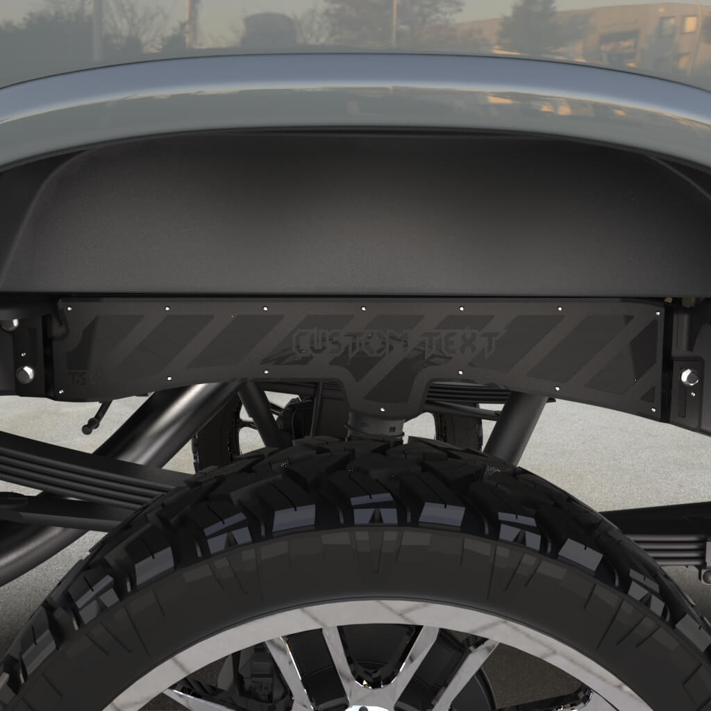 TSOiD 20+ GM 2500 Rear Frame Overlays - Personalized