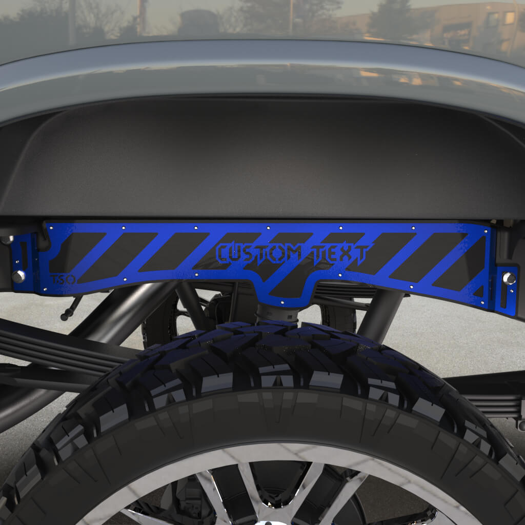 TSOiD 20+ GM 2500 Rear Frame Overlays - Personalized