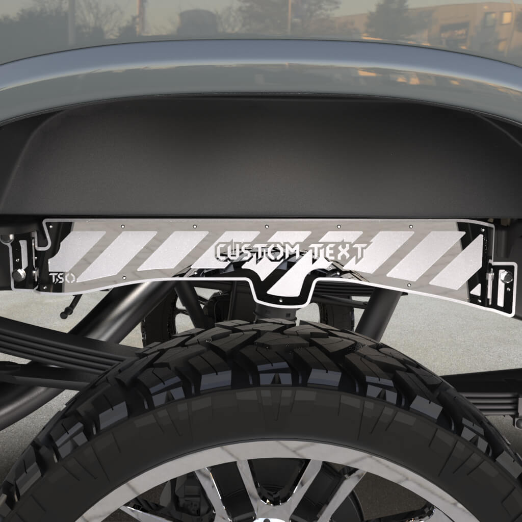 TSOiD 20+ GM 2500 Rear Frame Overlays - Personalized