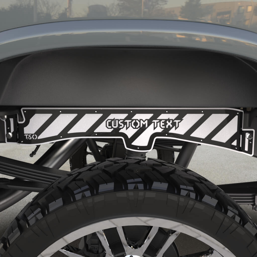 TSOiD 20+ GM 2500 Rear Frame Overlays - Personalized