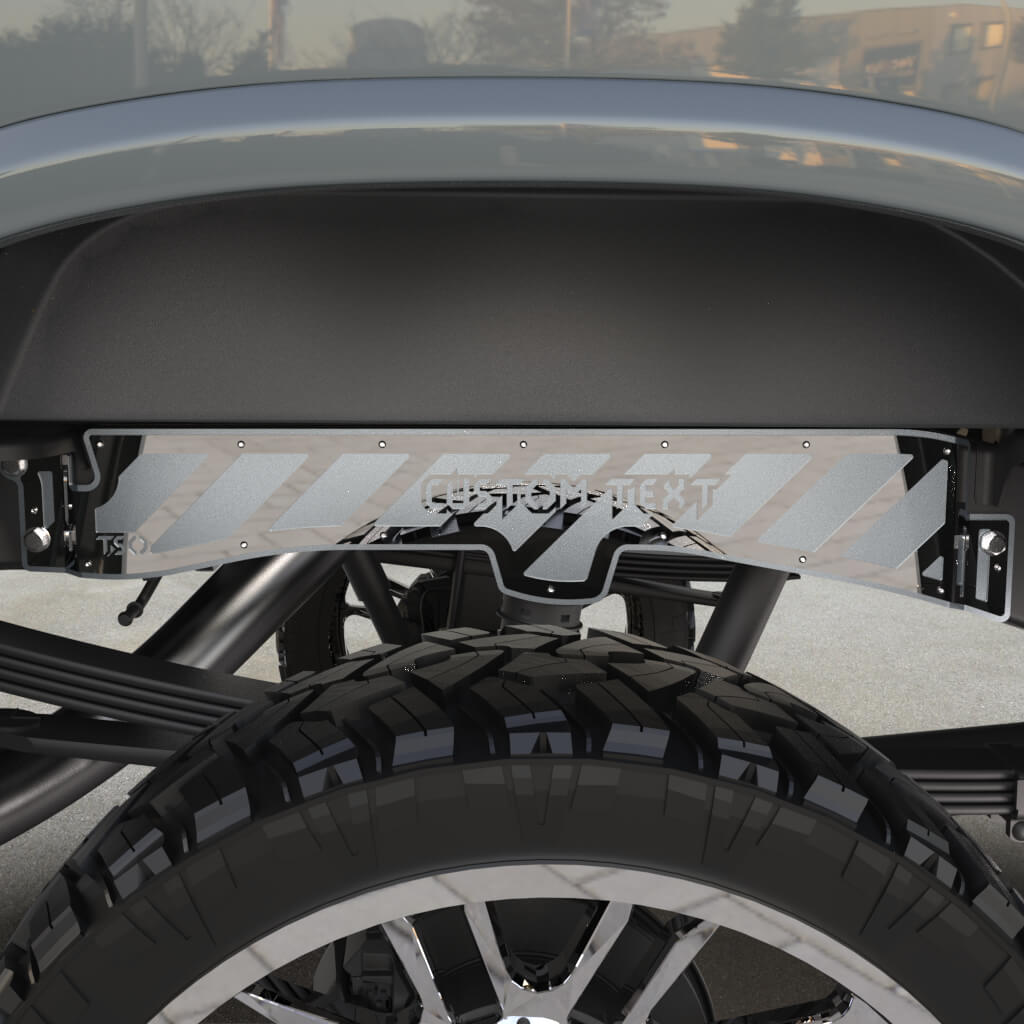 TSOiD 20+ GM 2500 Rear Frame Overlays - Personalized