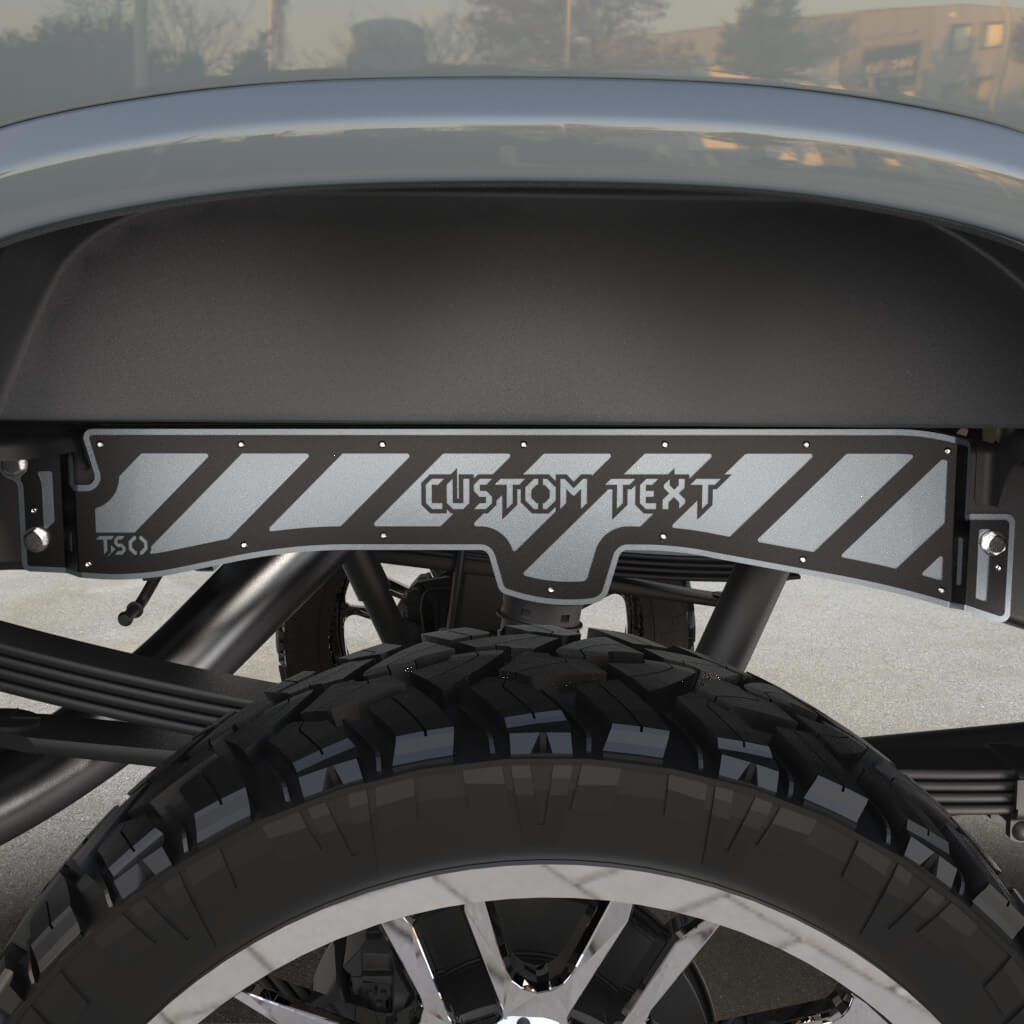 TSOiD 20+ GM 2500 Rear Frame Overlays - Personalized