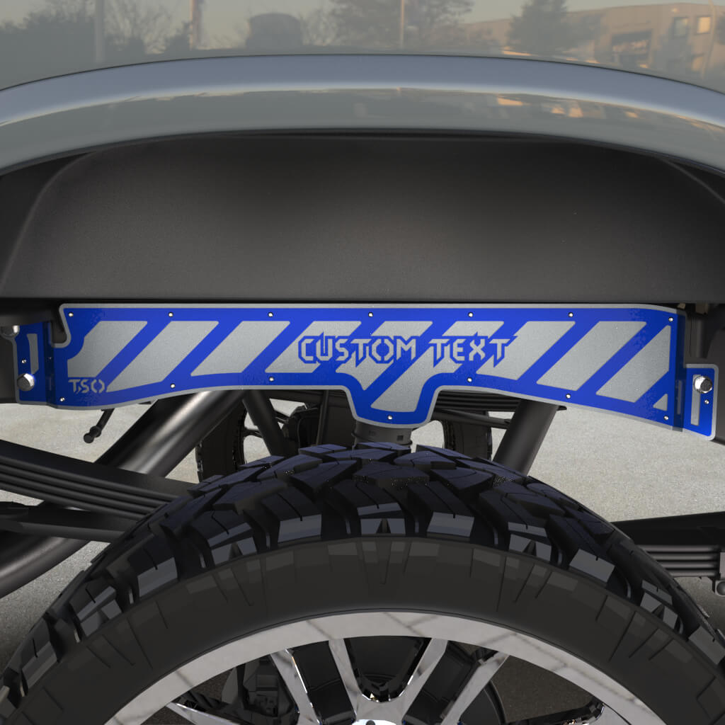 TSOiD 20+ GM 2500 Rear Frame Overlays - Personalized