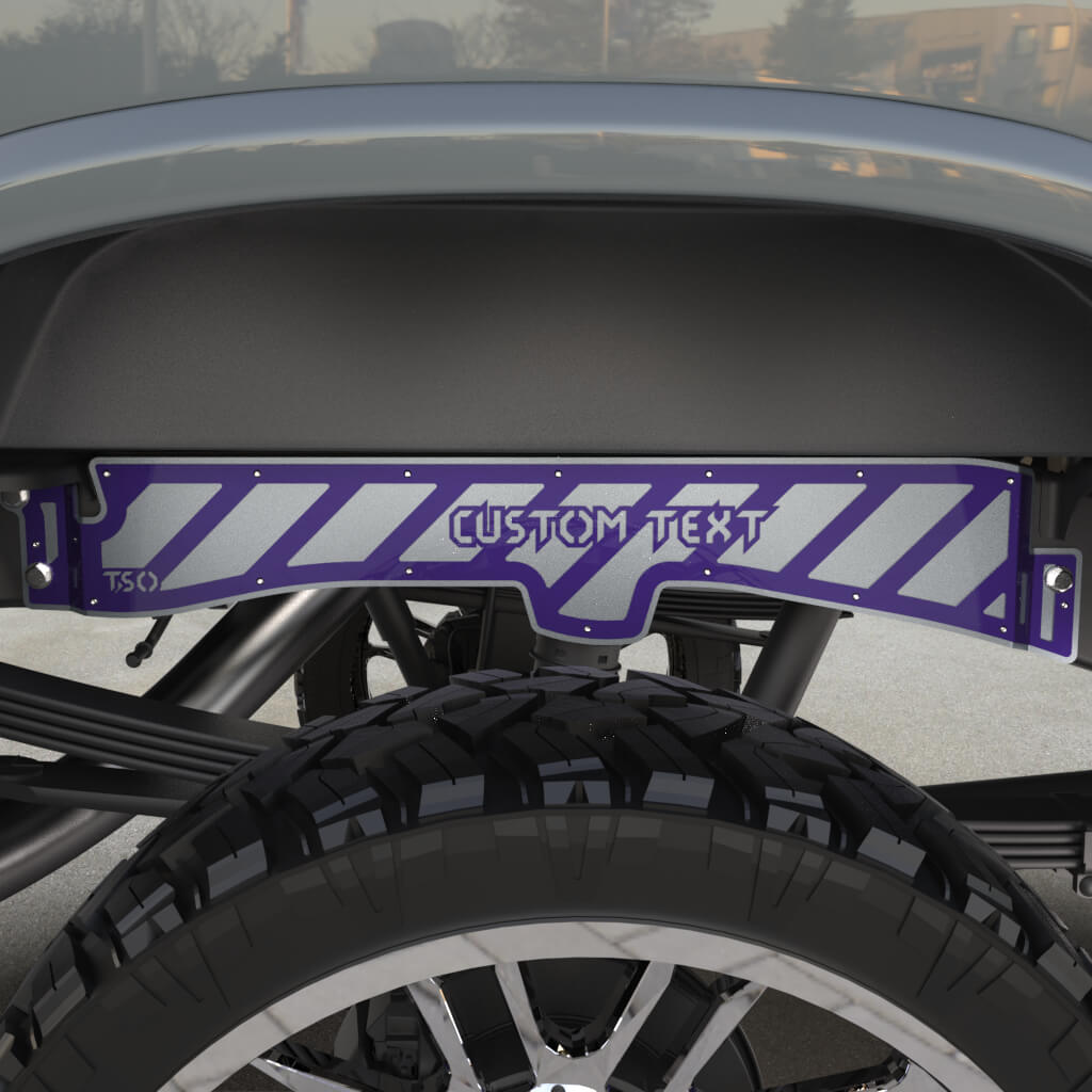 TSOiD 20+ GM 2500 Rear Frame Overlays - Personalized