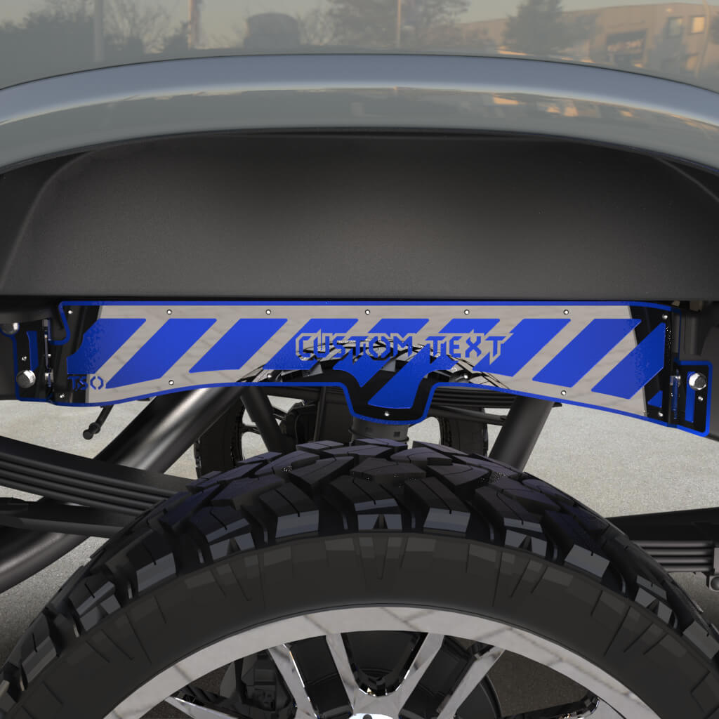 TSOiD 20+ GM 2500 Rear Frame Overlays - Personalized