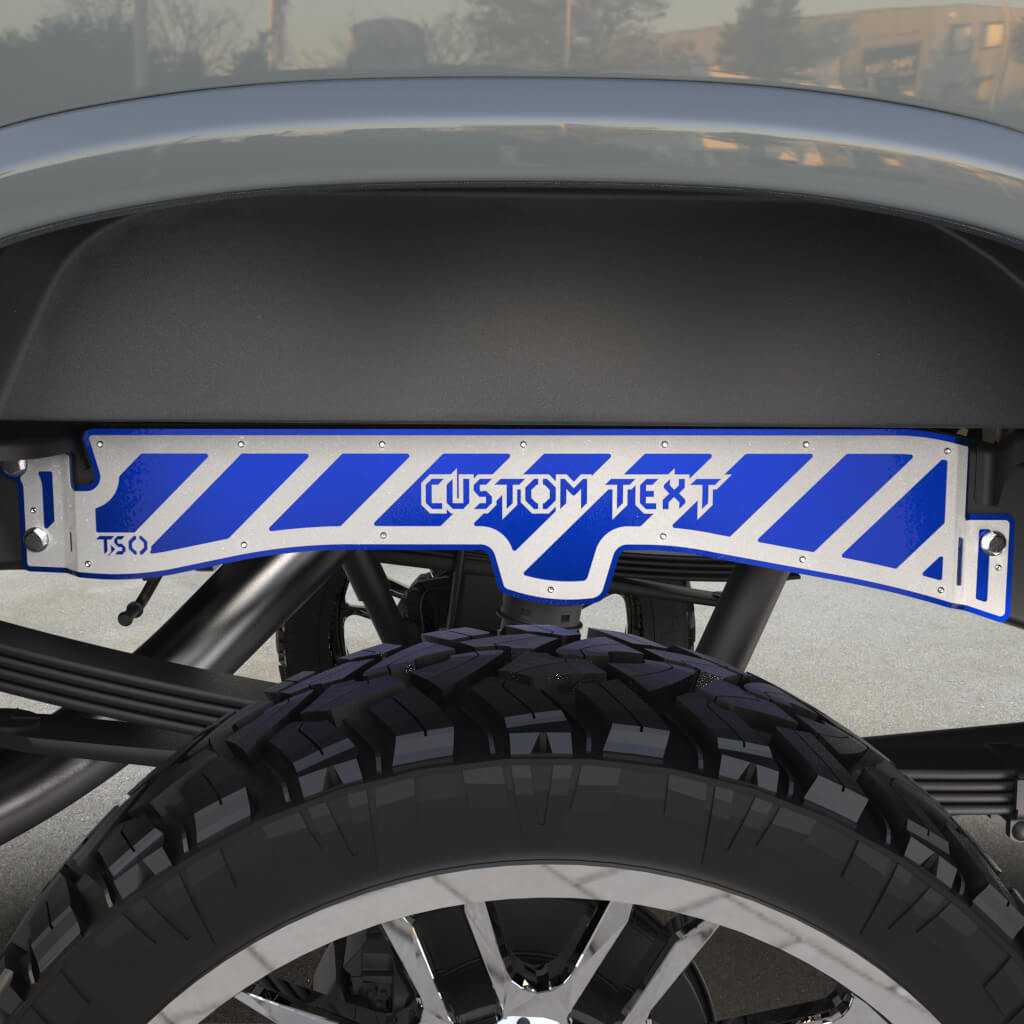 TSOiD 20+ GM 2500 Rear Frame Overlays - Personalized