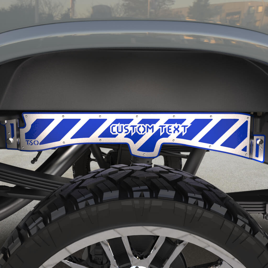 TSOiD 20+ GM 2500 Rear Frame Overlays - Personalized