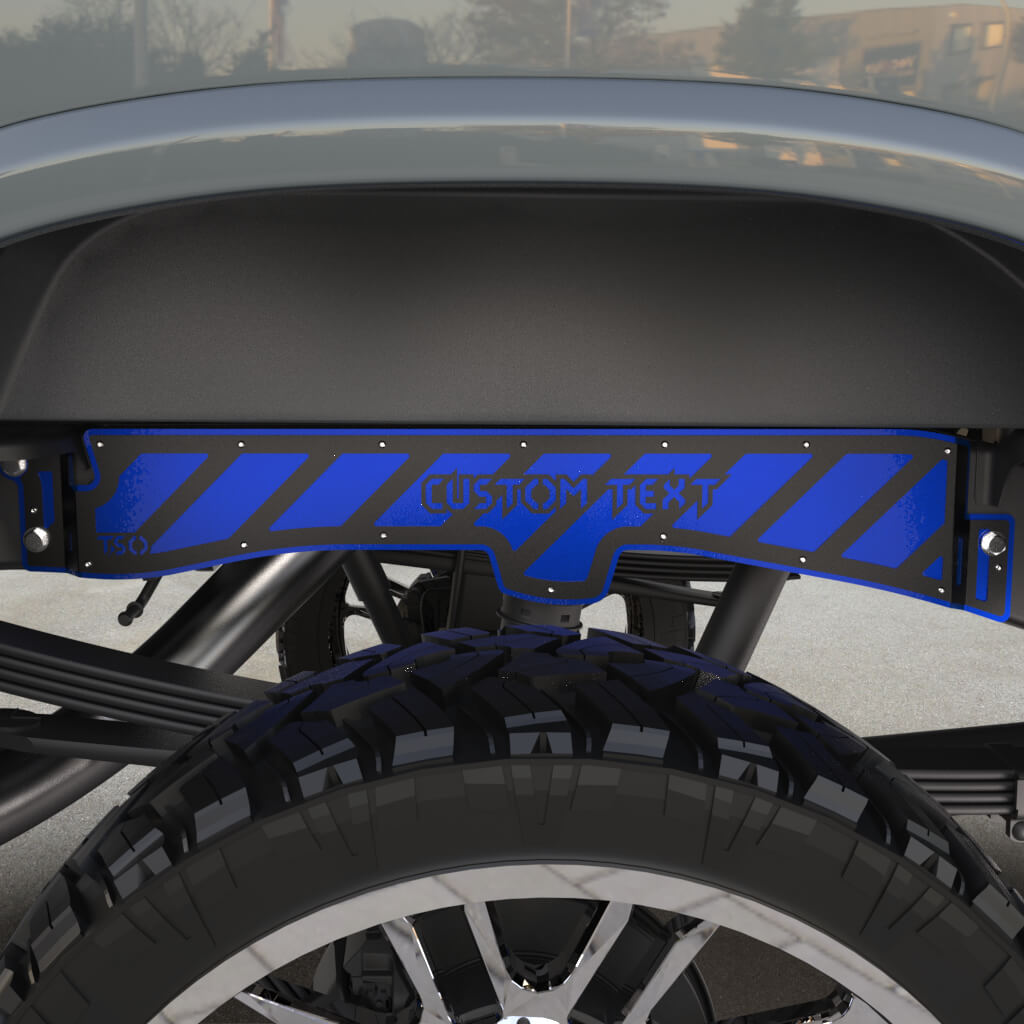 TSOiD 20+ GM 2500 Rear Frame Overlays - Personalized