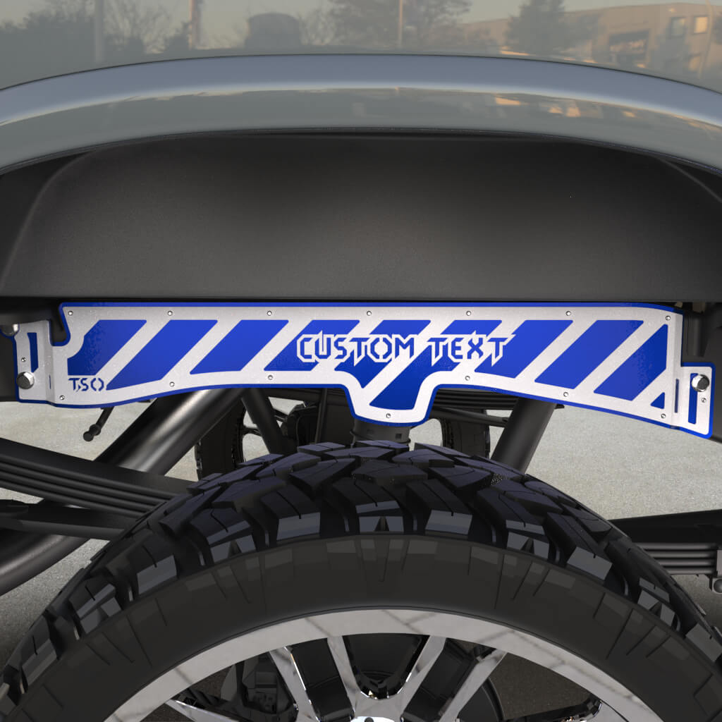 TSOiD 20+ GM 2500 Rear Frame Overlays - Personalized