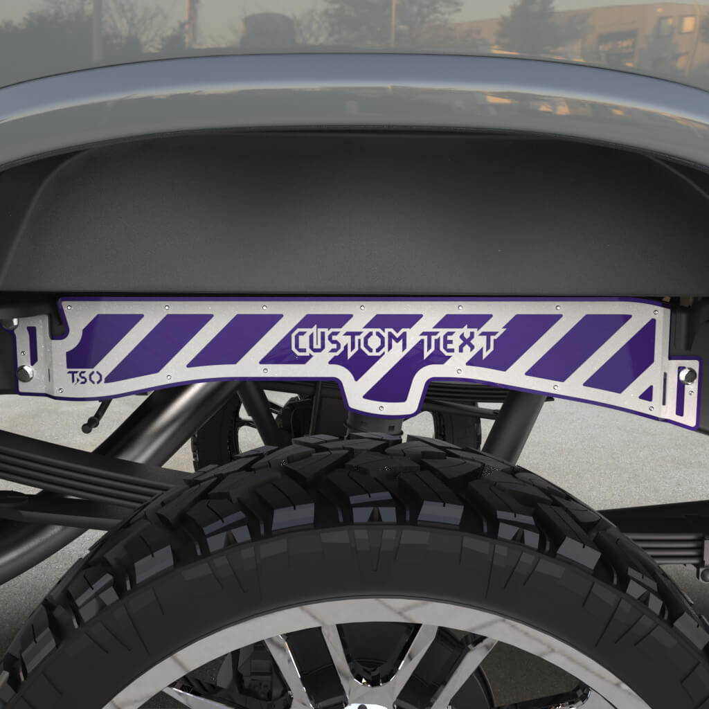 TSOiD 20+ GM 2500 Rear Frame Overlays - Personalized