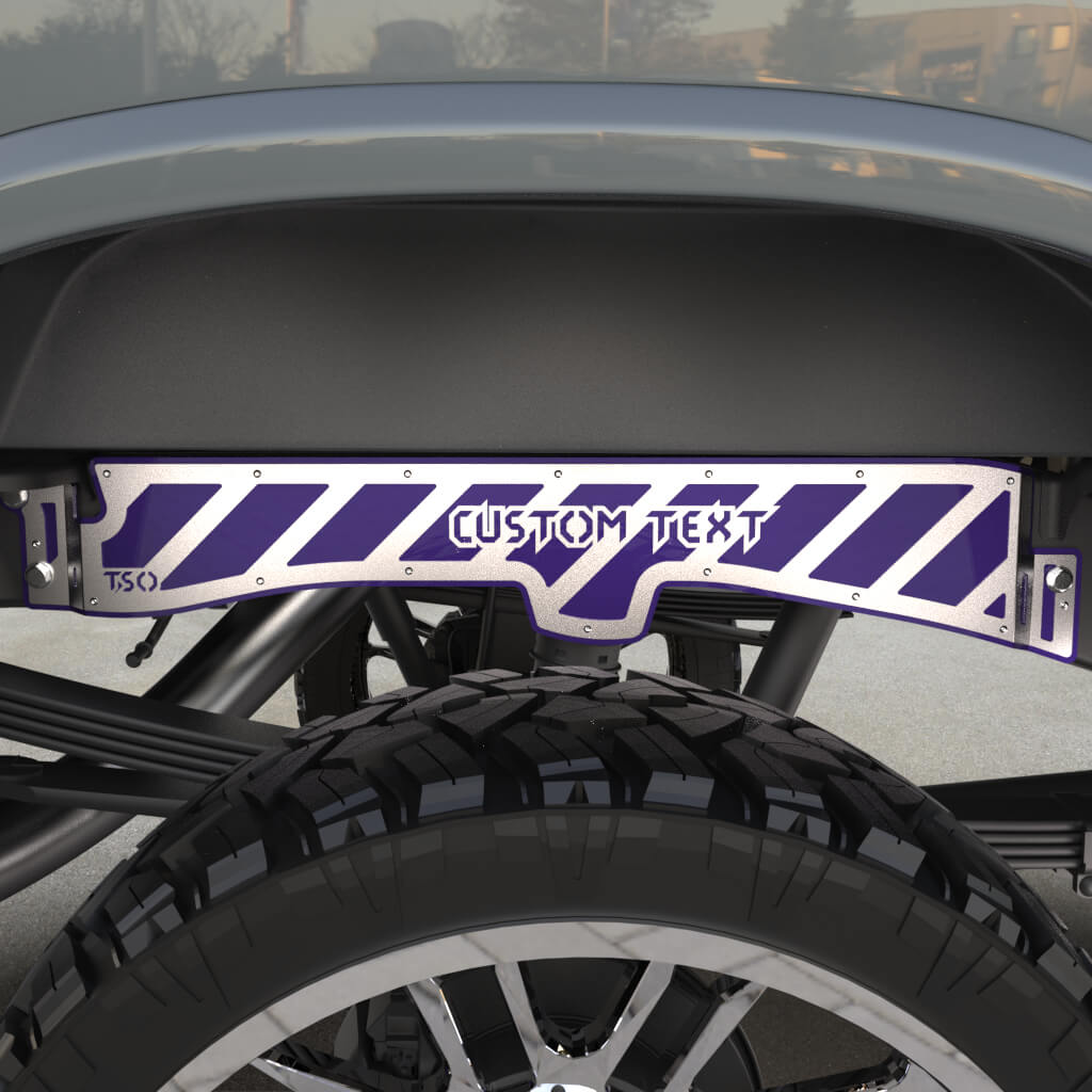TSOiD 20+ GM 2500 Rear Frame Overlays - Personalized