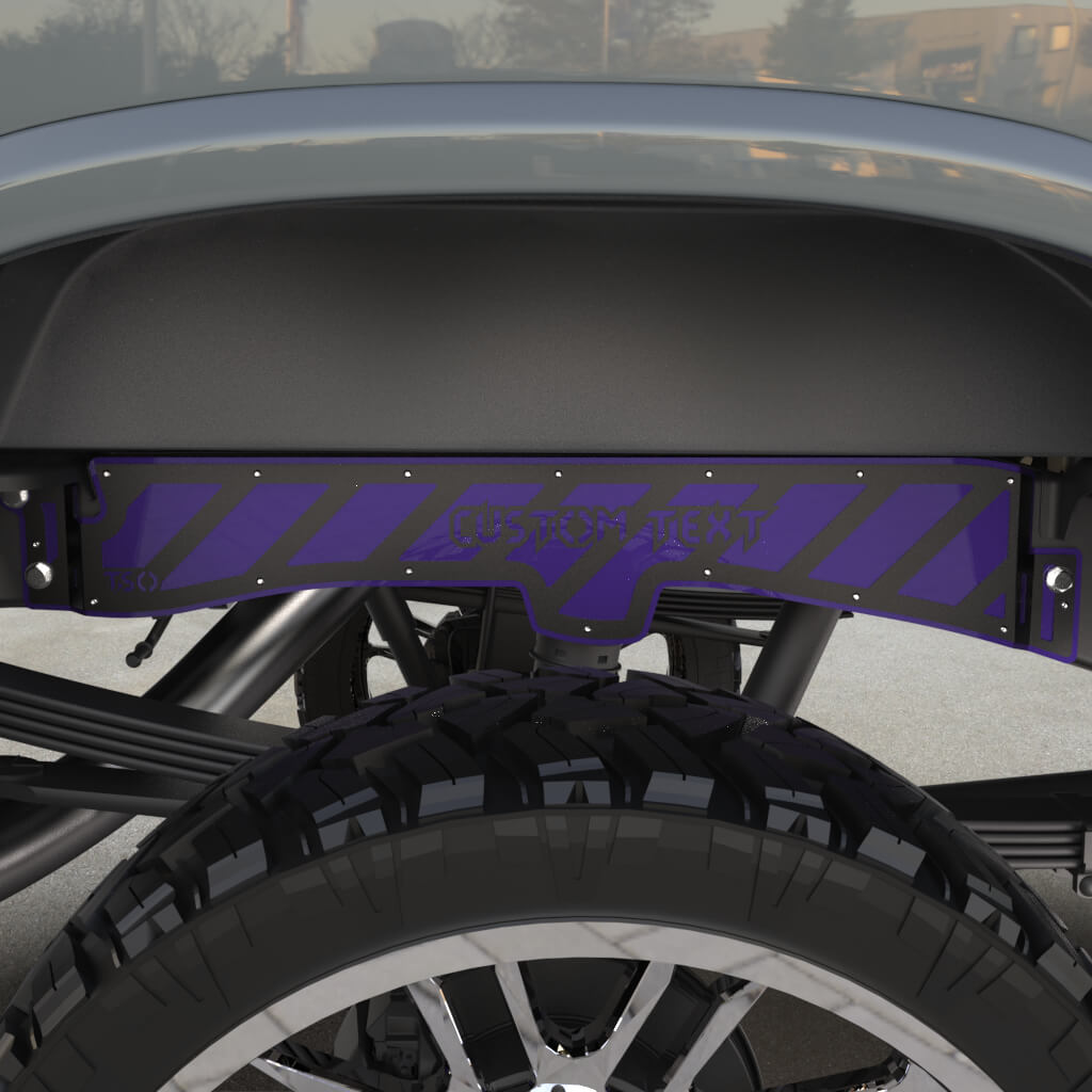 TSOiD 20+ GM 2500 Rear Frame Overlays - Personalized