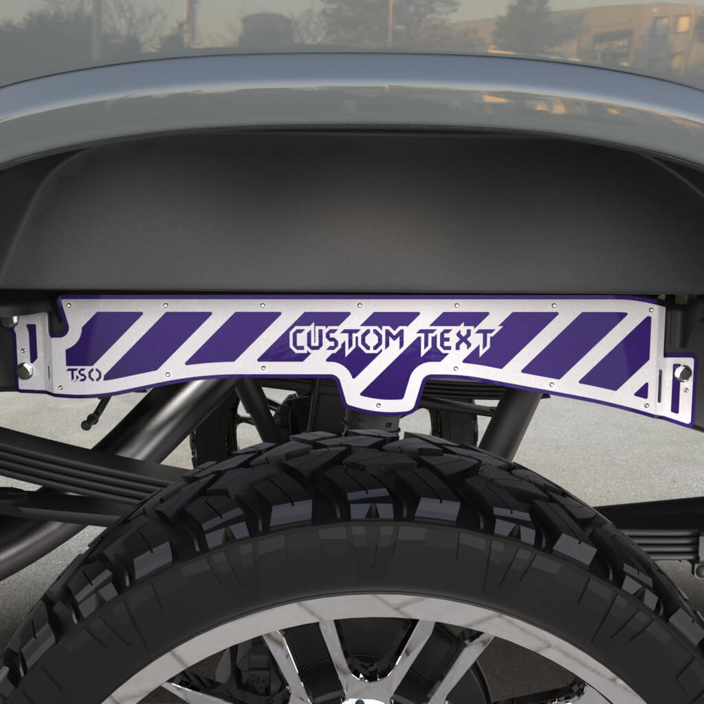 TSOiD 20+ GM 2500 Rear Frame Overlays - Personalized