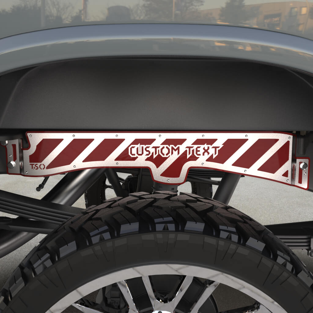 TSOiD 20+ GM 2500 Rear Frame Overlays - Personalized