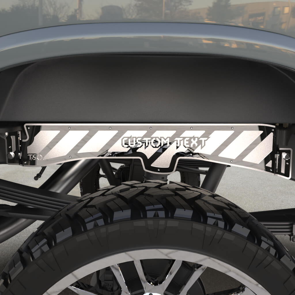 TSOiD 20+ GM 2500 Rear Frame Overlays - Personalized