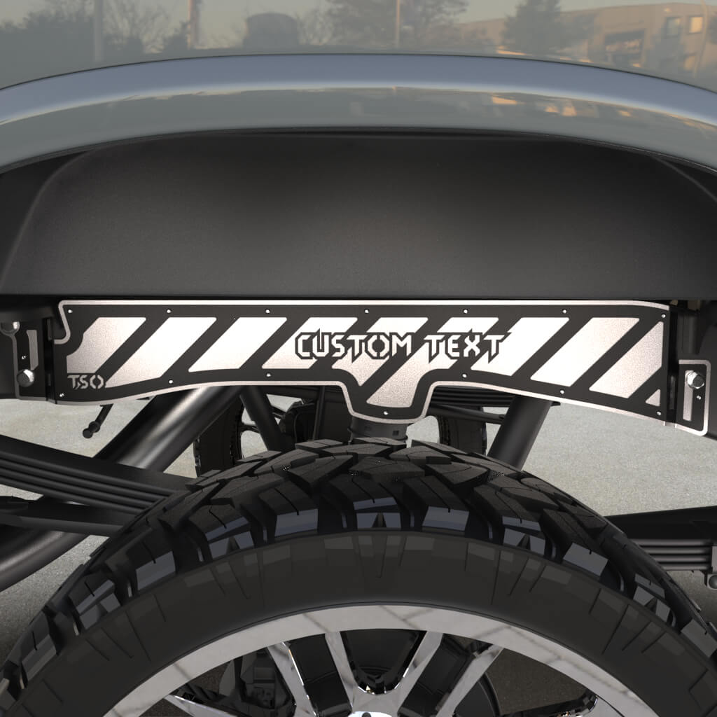 TSOiD 20+ GM 2500 Rear Frame Overlays - Personalized