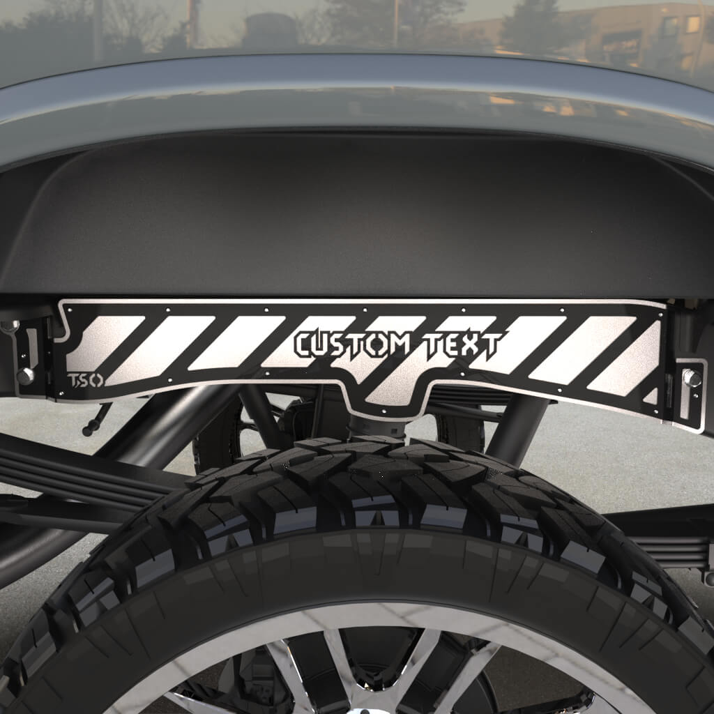 TSOiD 20+ GM 2500 Rear Frame Overlays - Personalized