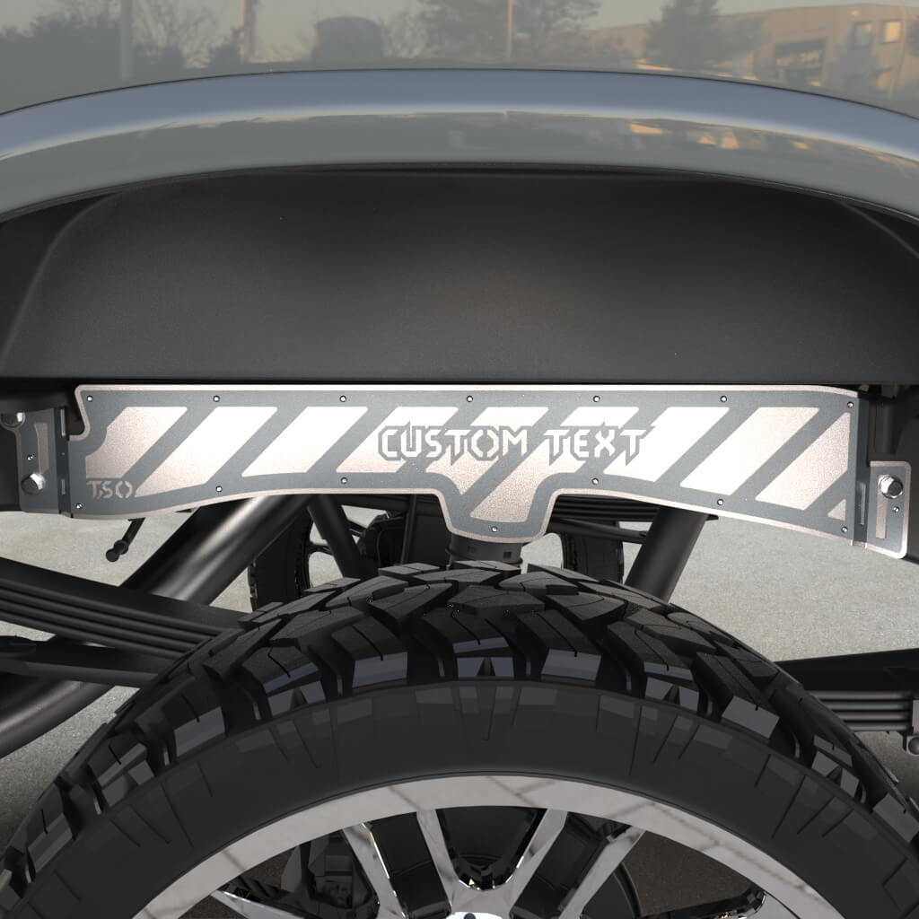 TSOiD 20+ GM 2500 Rear Frame Overlays - Personalized