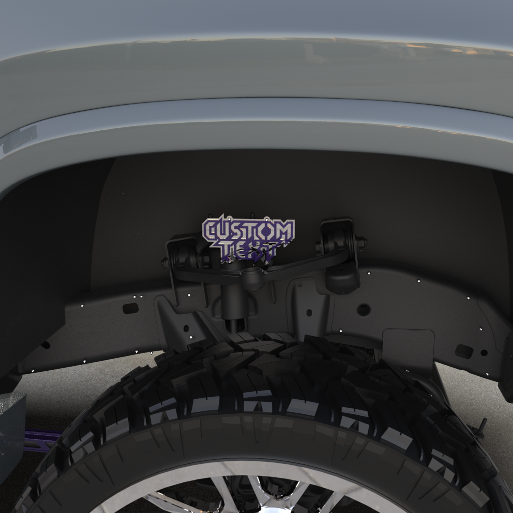 Suspension Emblems - Double Row - Ram