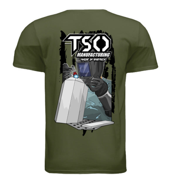 MILITARY GREEN - BACK