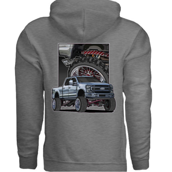 GRAPHITE HEATHER - BACK