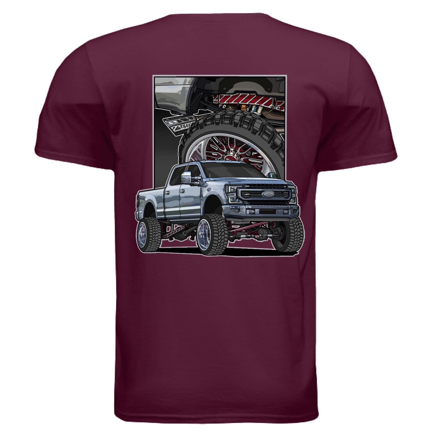 MAROON - BACK