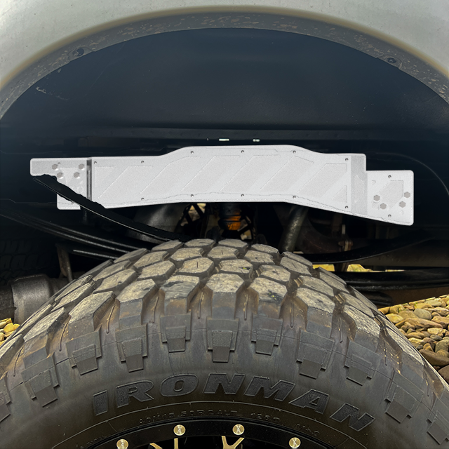 17+ Ford F-250/F-350/F-450 Rear Frame Overlays (w/ Rear Sway Bar)