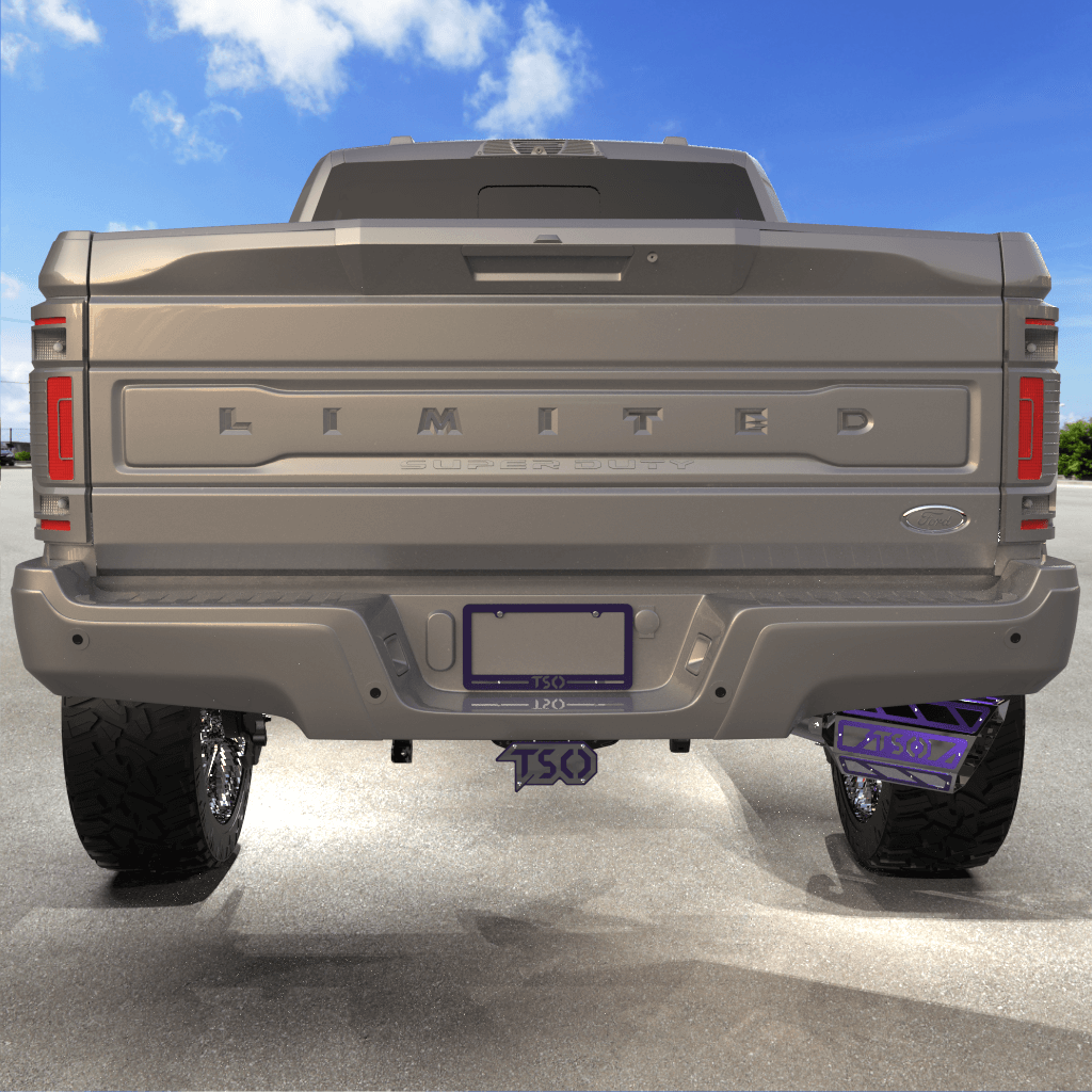 8" Polished Overlay Exhaust Tip