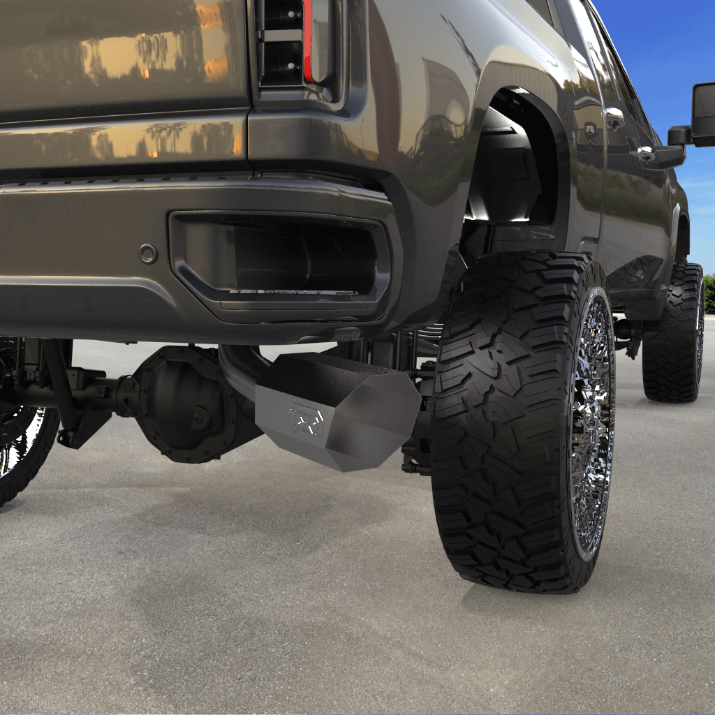 8&quot; Octagon Exhaust Tip - Raw