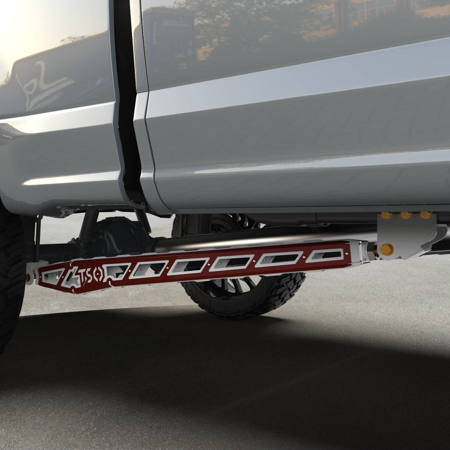 17+ F250/F350 Long Bed Traction Bars