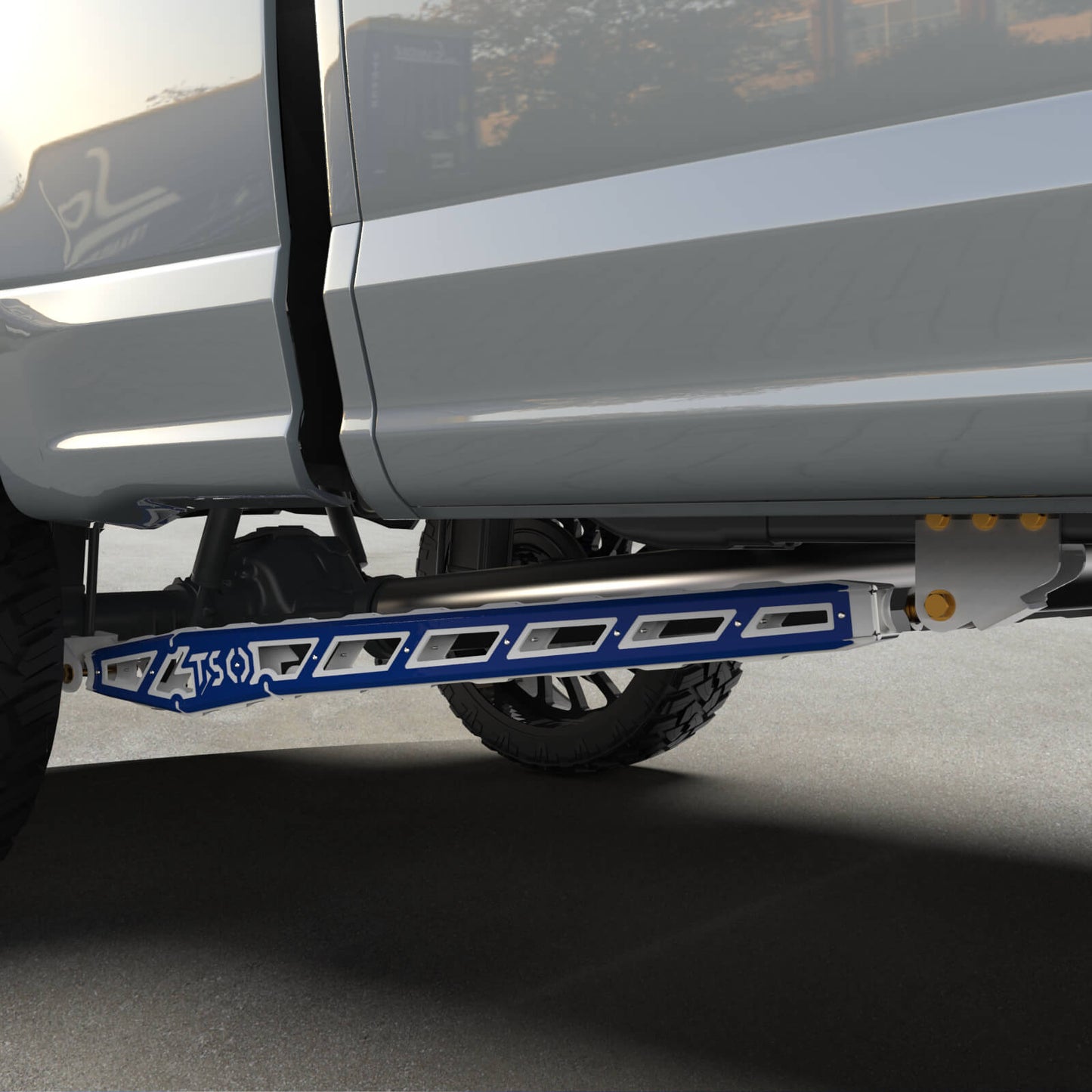 17+ F250/F350 Long Bed Traction Bars