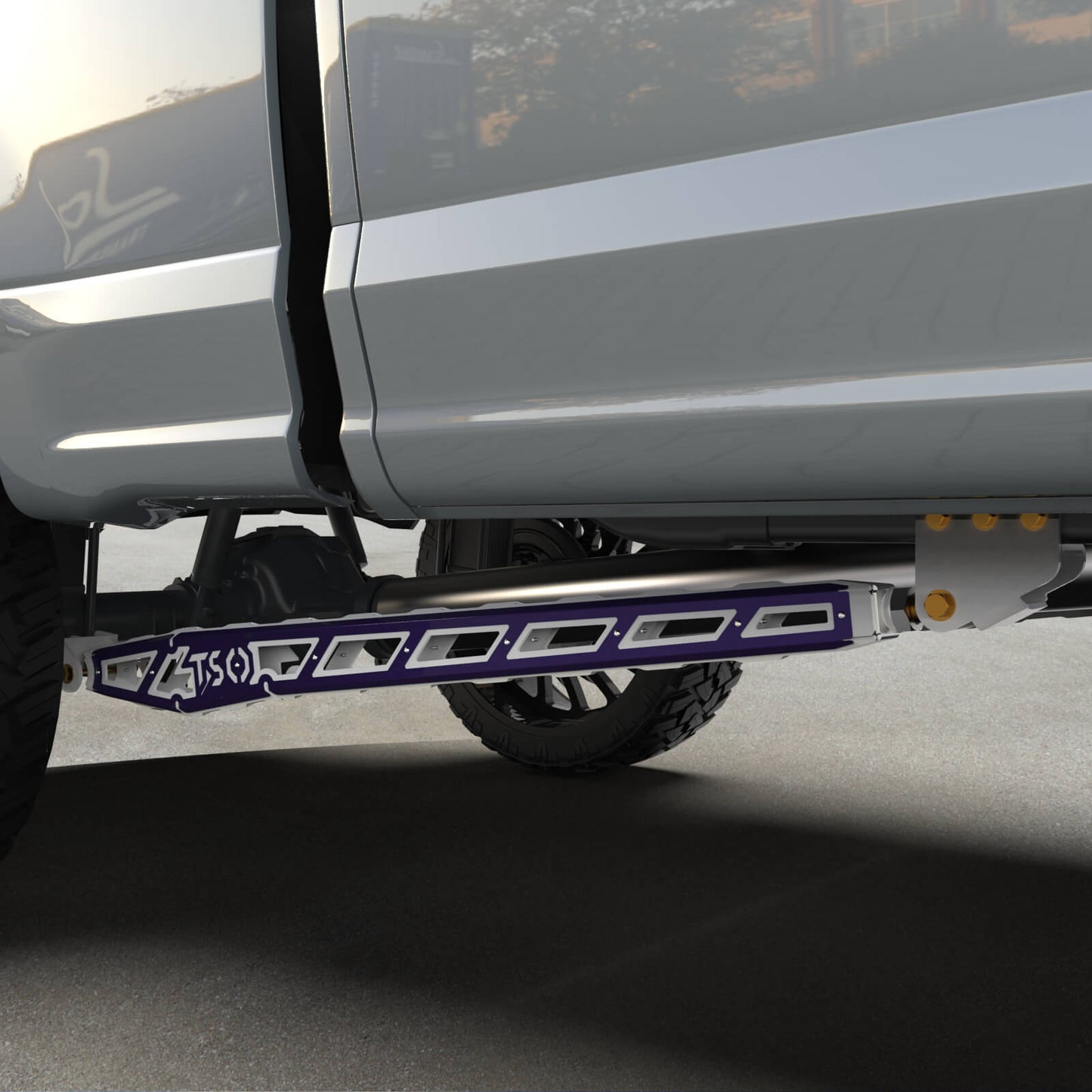 17+ F250/F350 Long Bed Traction Bars