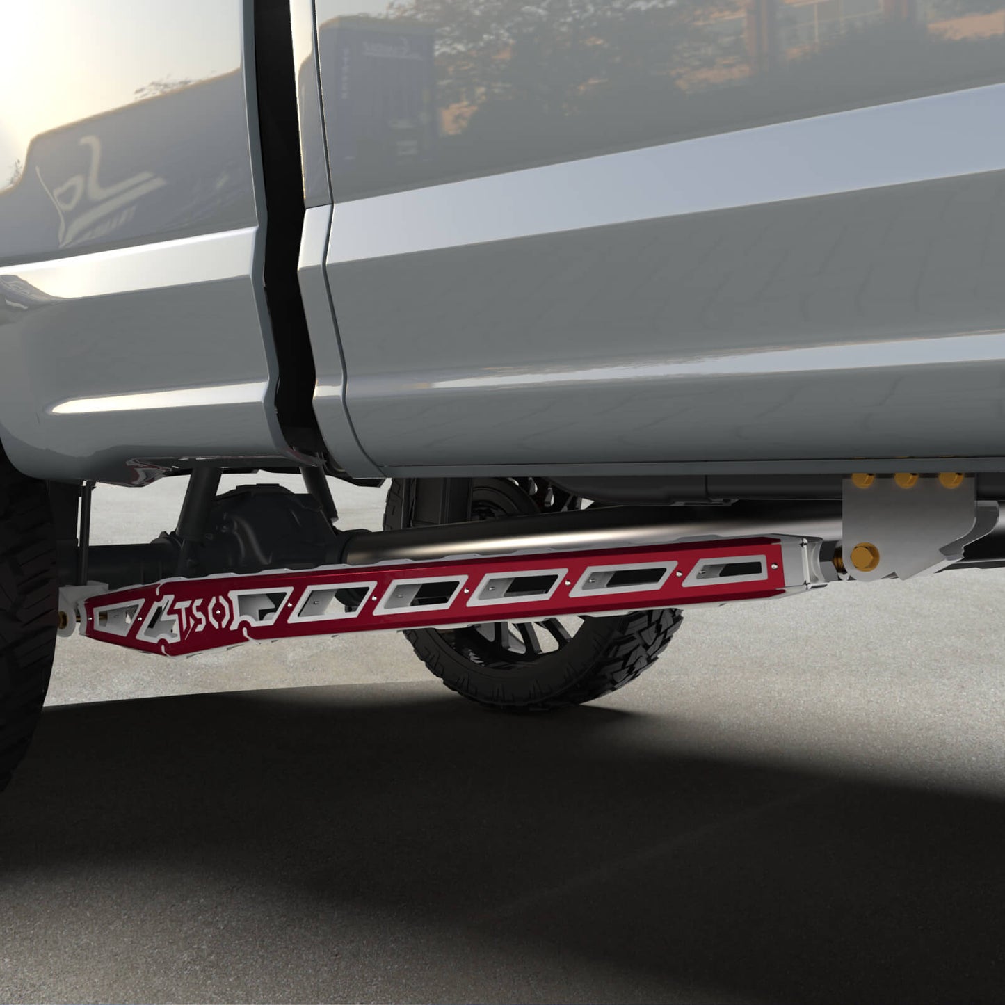 17+ F250/F350 Long Bed Traction Bars