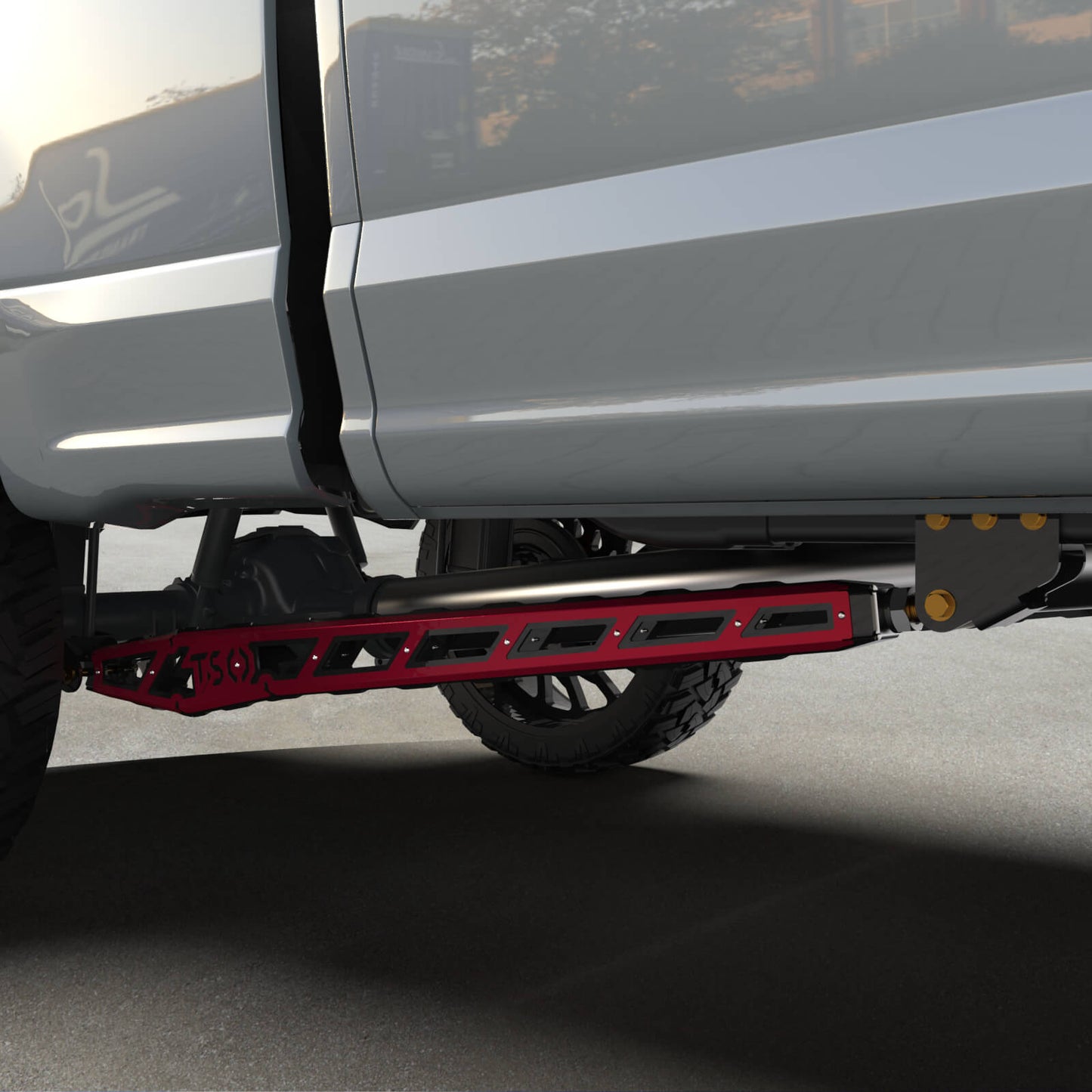 17+ F250/F350 Long Bed Traction Bars
