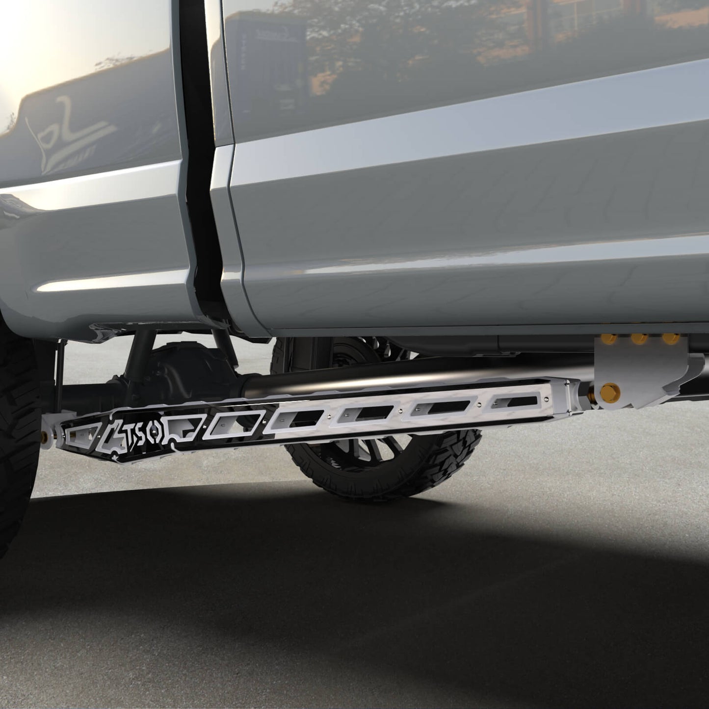 17+ F250/F350 Long Bed Traction Bars
