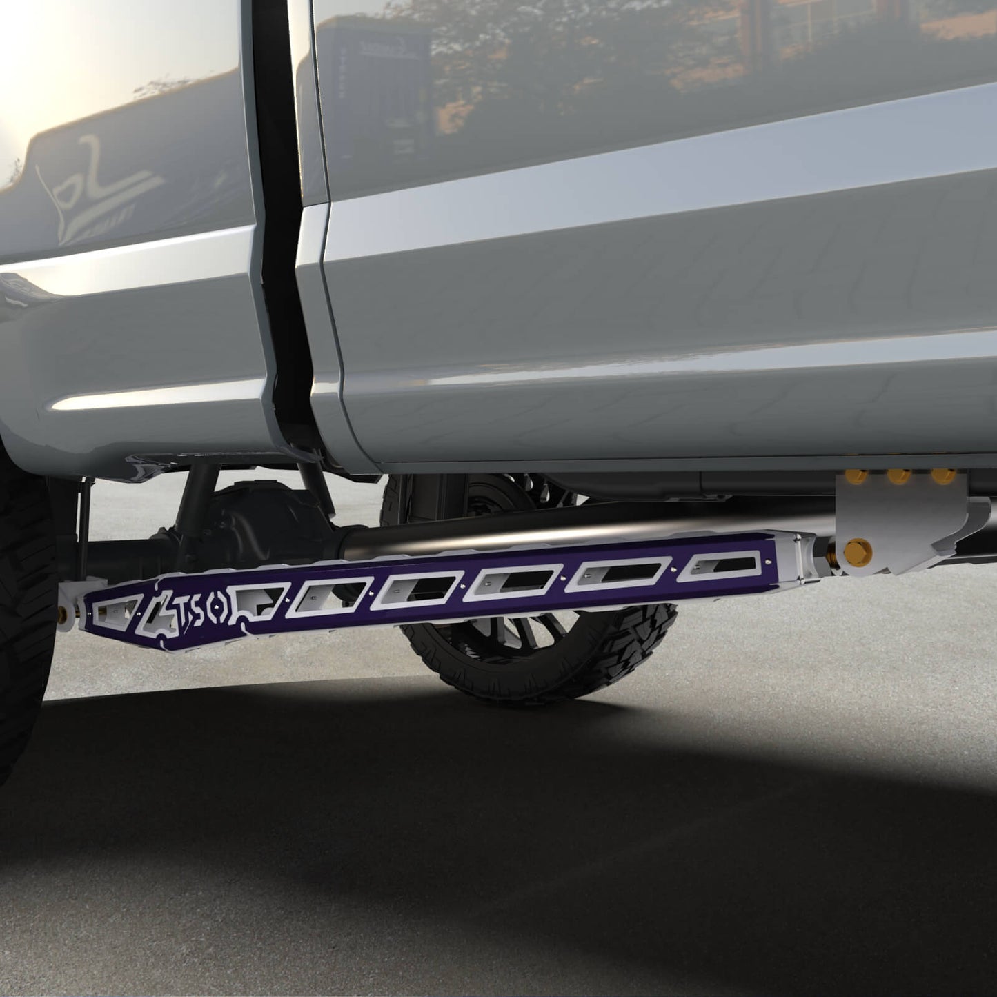 17+ F250/F350 Long Bed Traction Bars