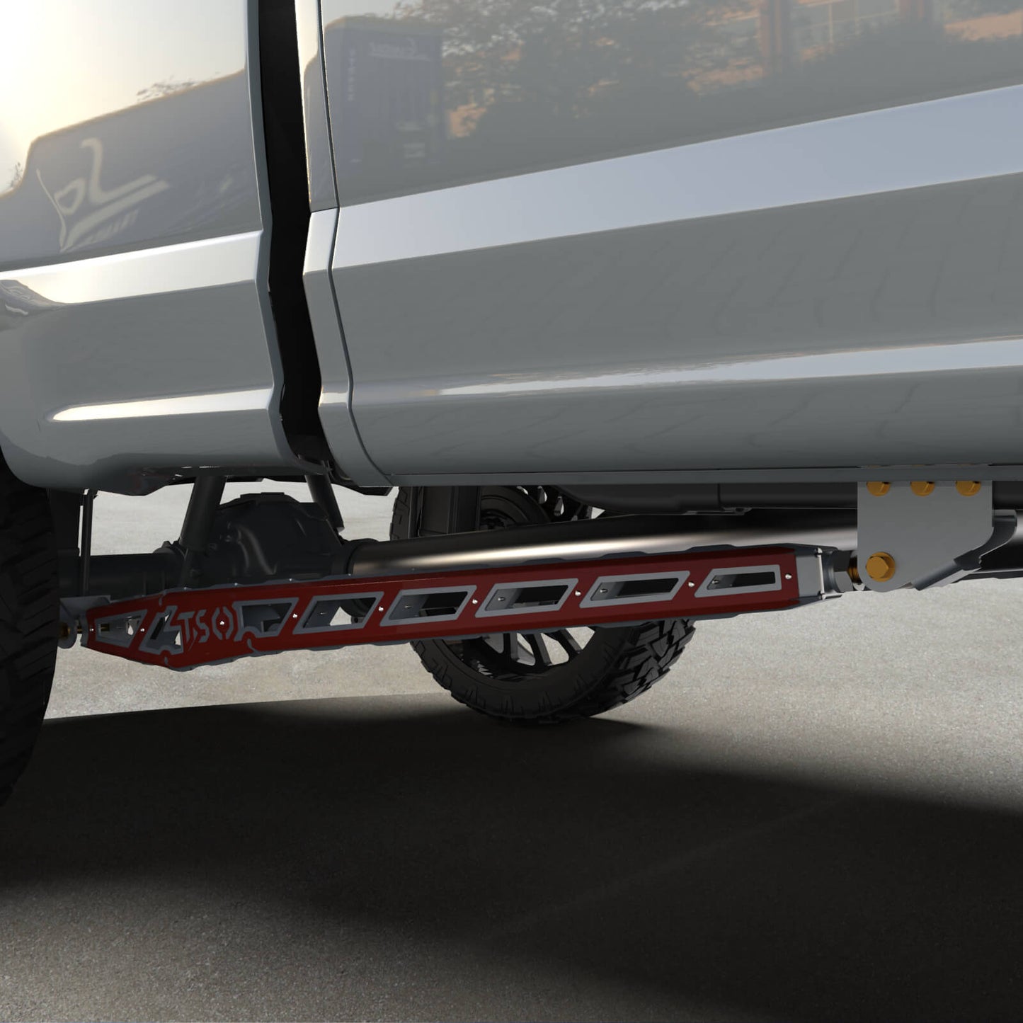 17+ F250/F350 Long Bed Traction Bars