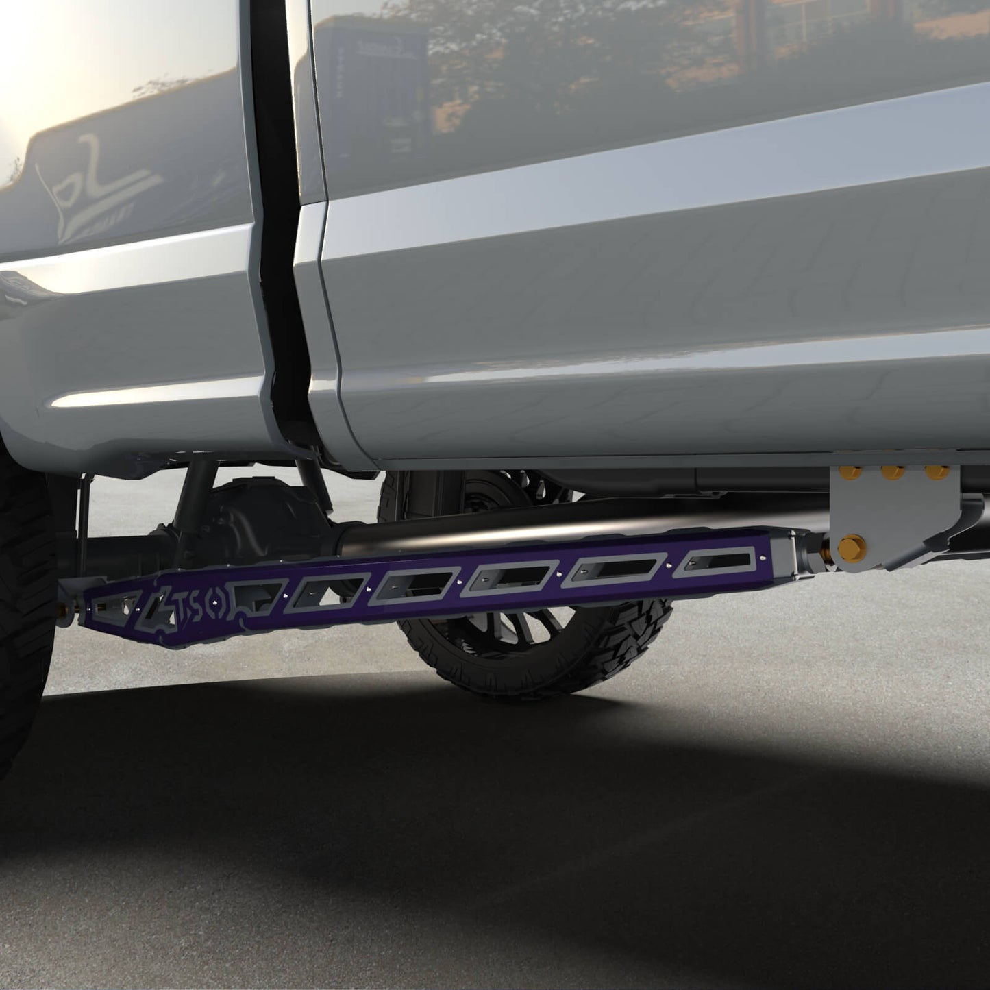 17+ F250/F350 Long Bed Traction Bars