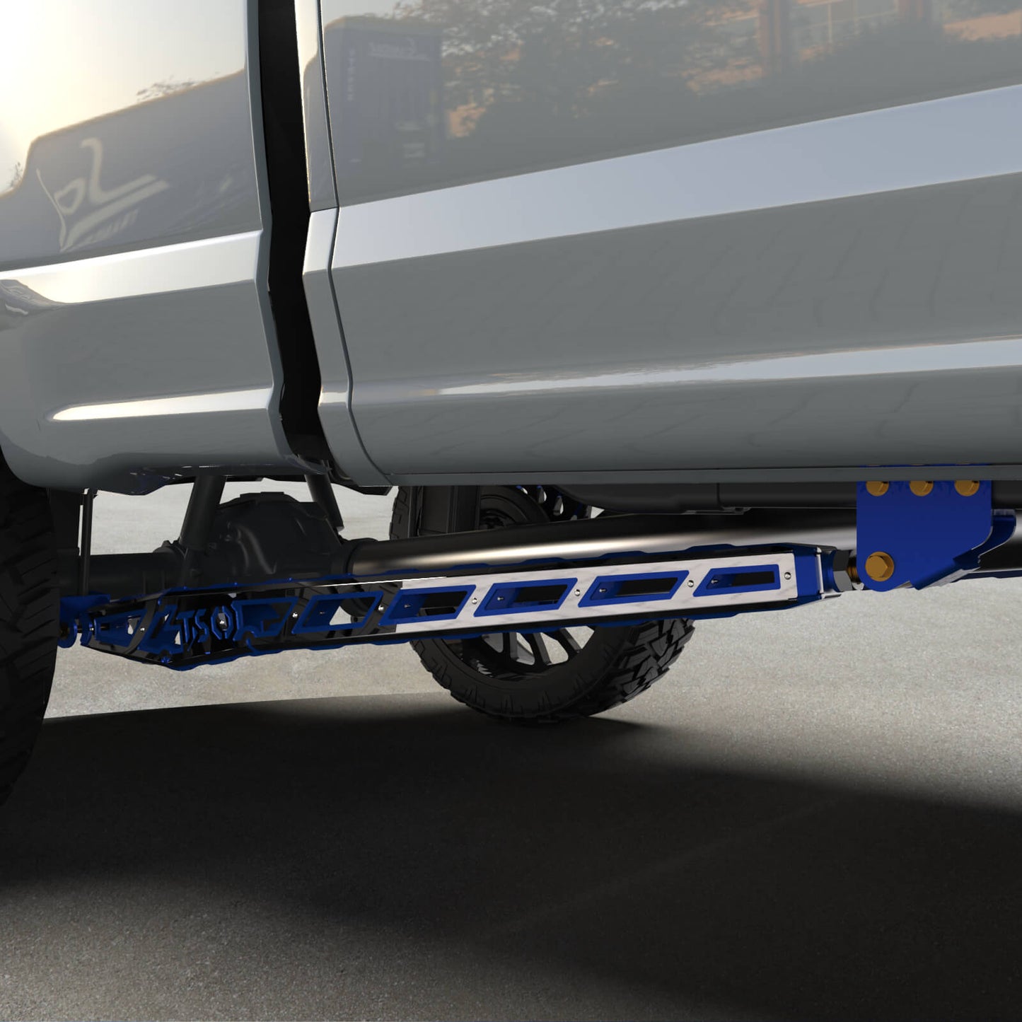 17+ F250/F350 Long Bed Traction Bars