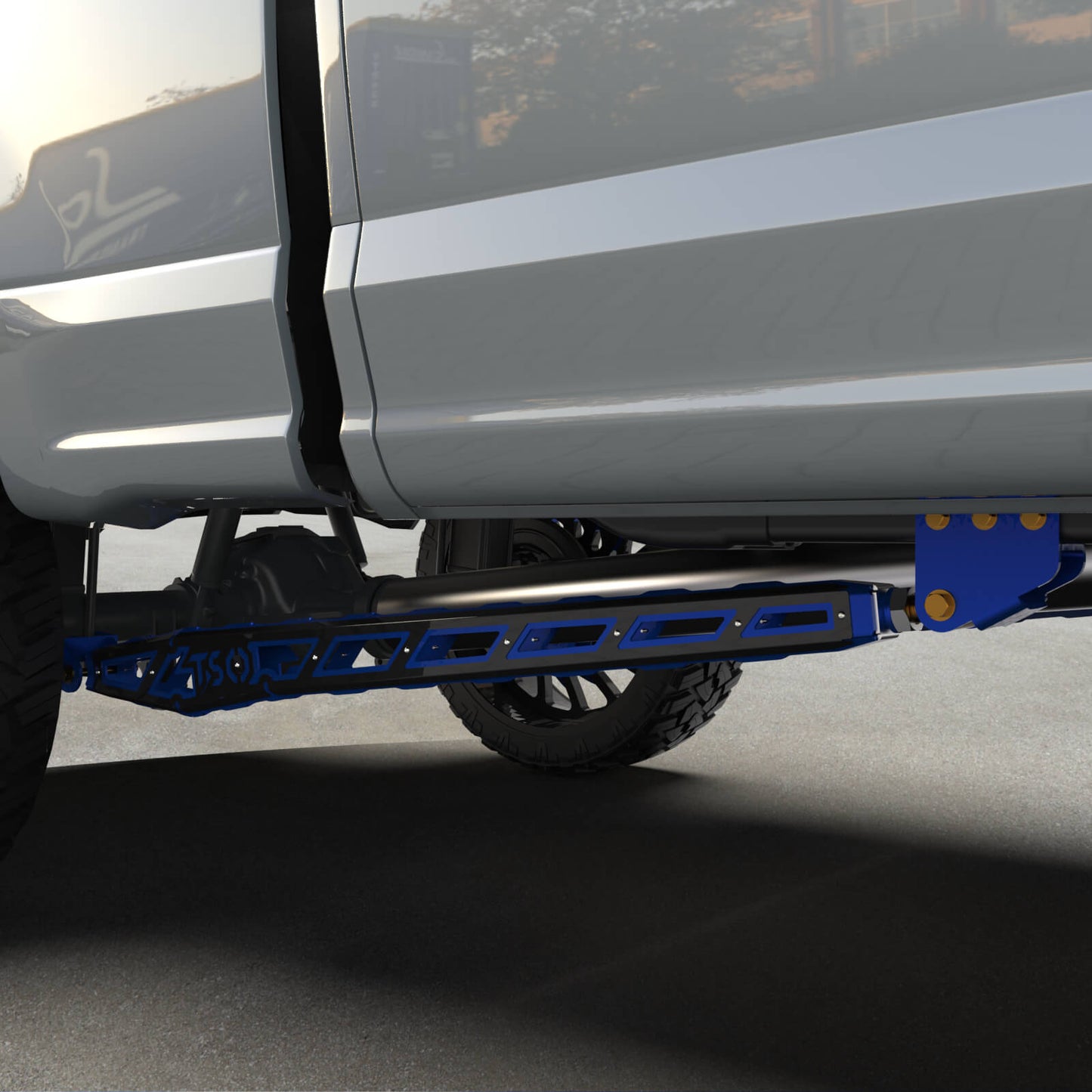 17+ F250/F350 Long Bed Traction Bars