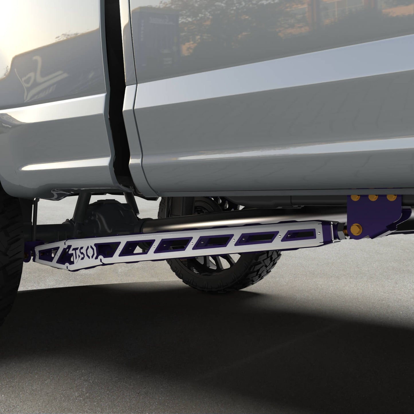 17+ F250/F350 Long Bed Traction Bars